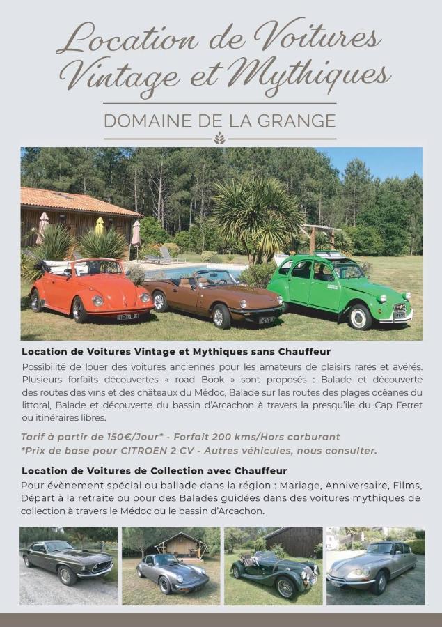 Domaine De La Grange Bed & Breakfast Carcans Exterior photo